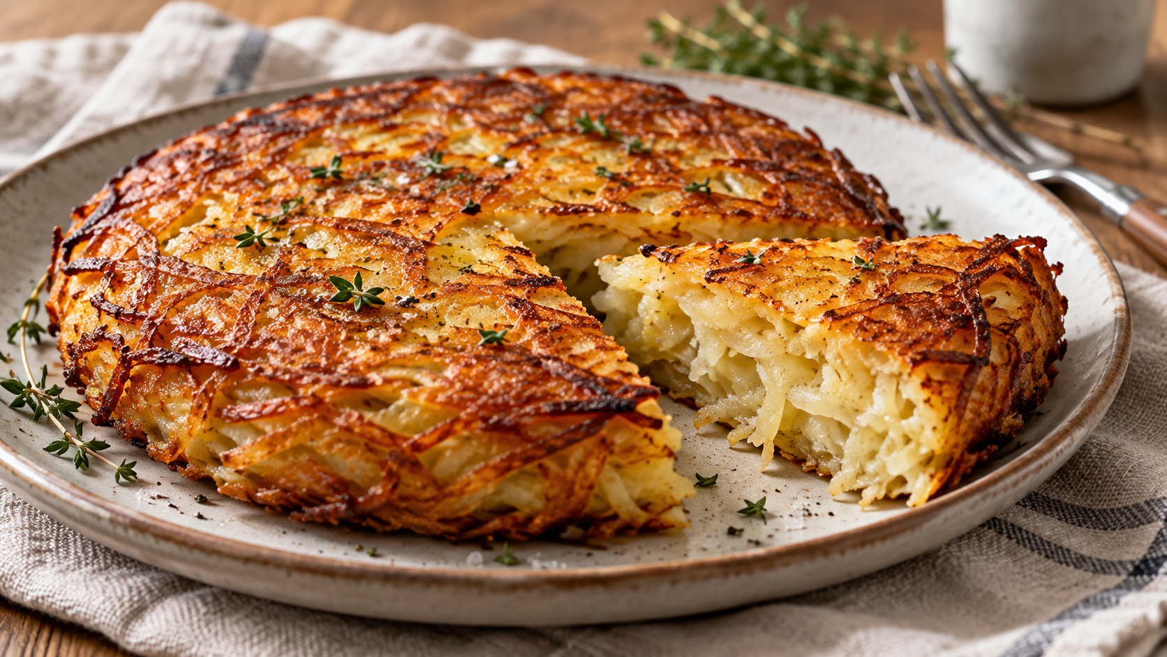 カリカリチーズガレット