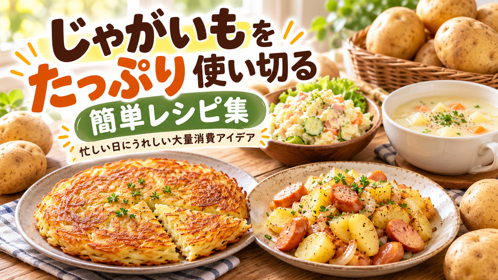 じゃがいもレシピ